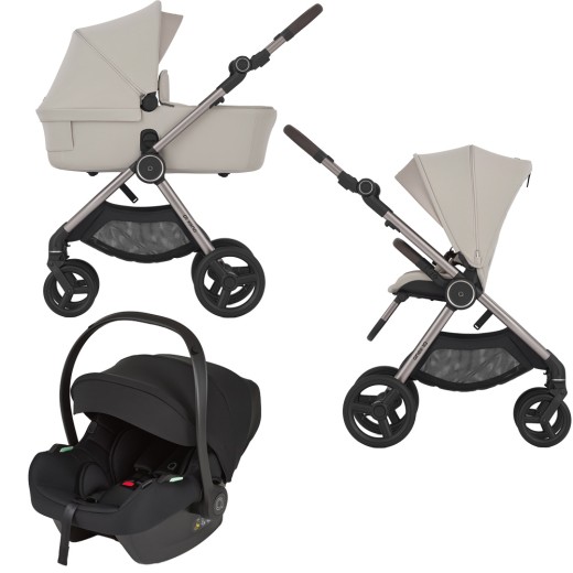 Модульная коляска Anex IQ Premium + Автокресло Anex x Avionaut Cosmo (black)